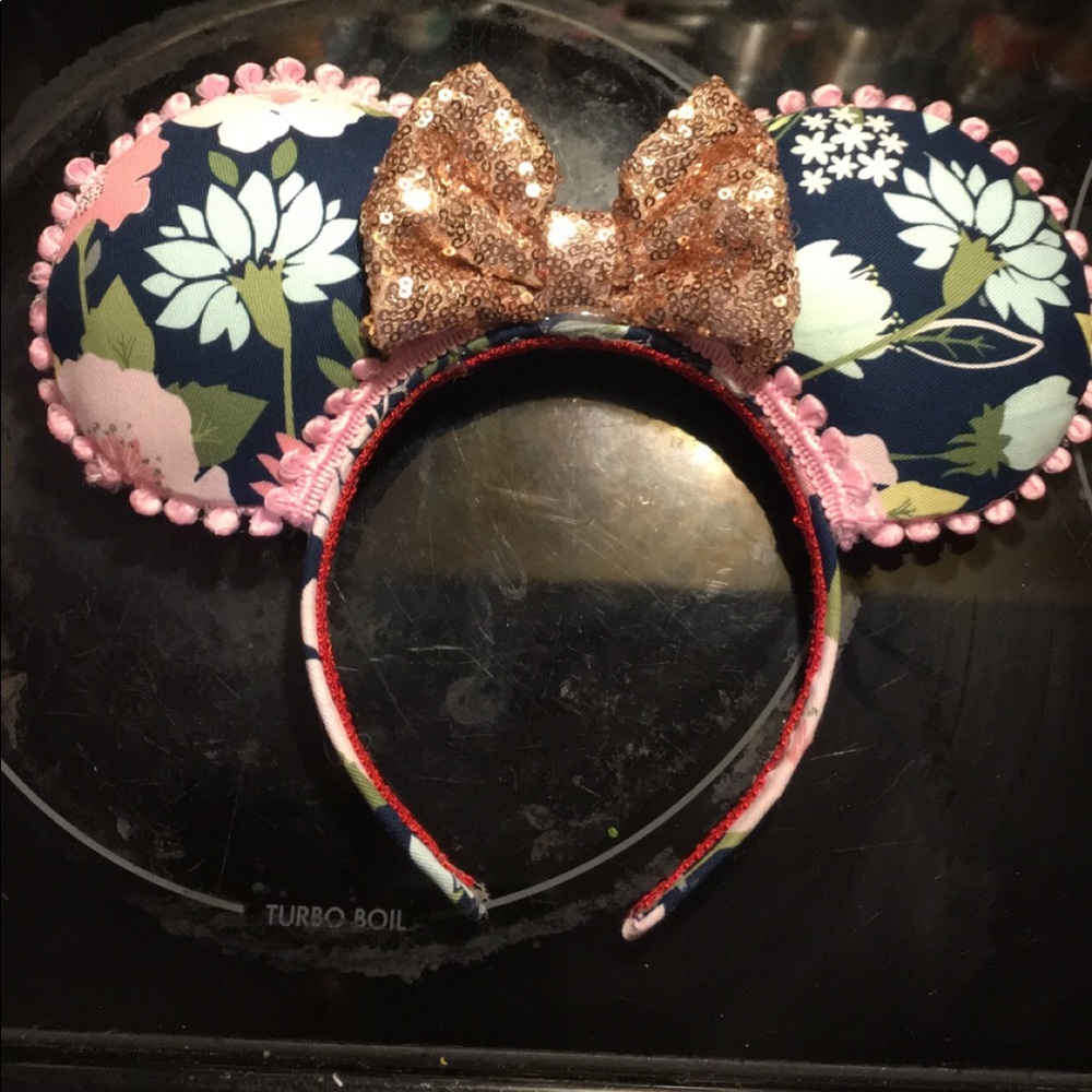 Flower and garden inspired Minnie ears